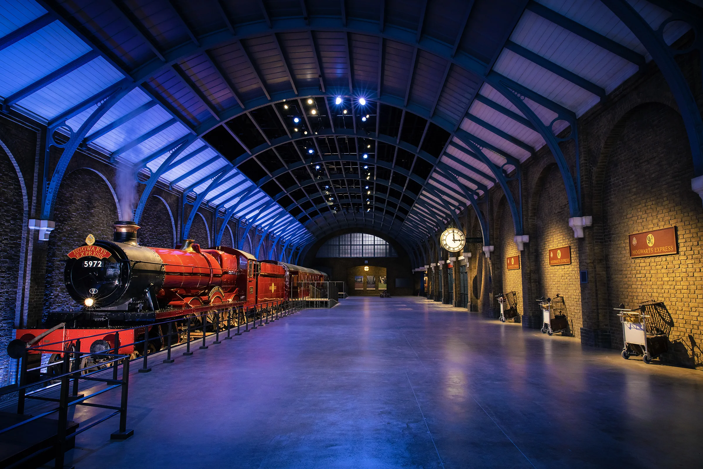 도쿄 해리포터 스튜디오 투어 Platform 9¾와 Hogwarts Express 세트