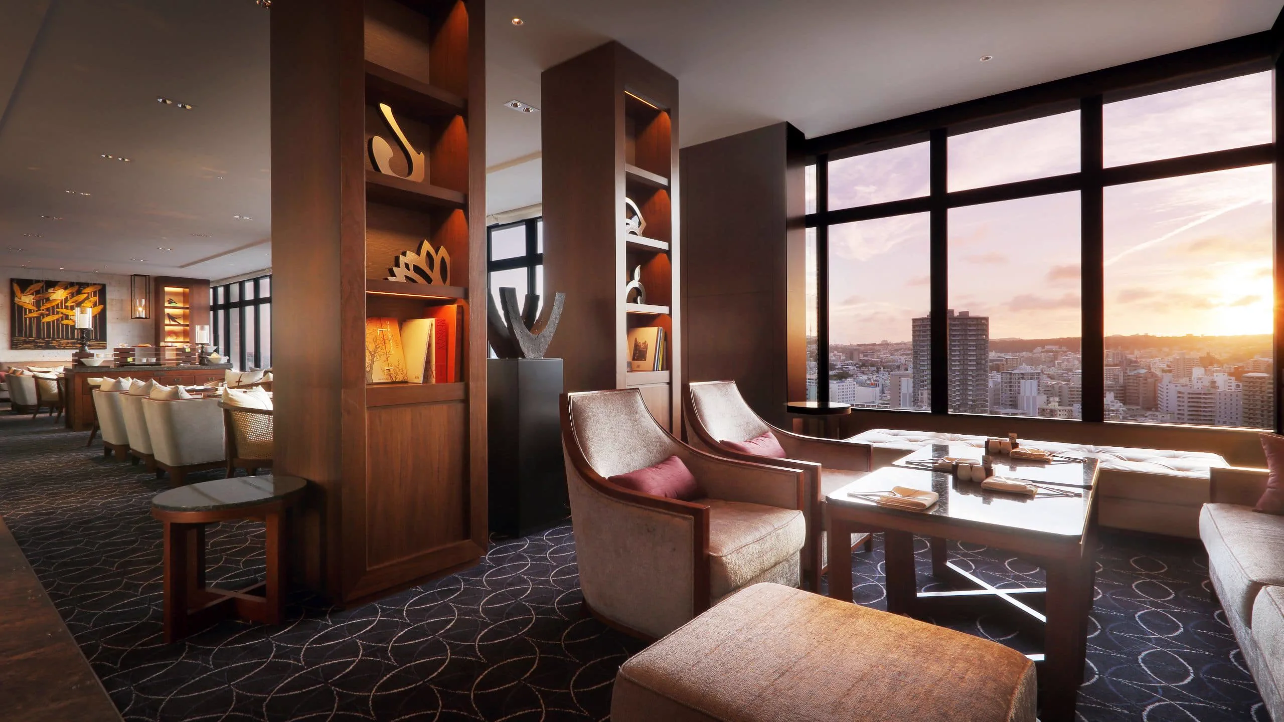 하얏트 리젠시 나하 오키나와 18층 Regency Club Lounge