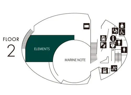 2026년 리뉴얼된 고베 아토아 ELEMENTS 전시
