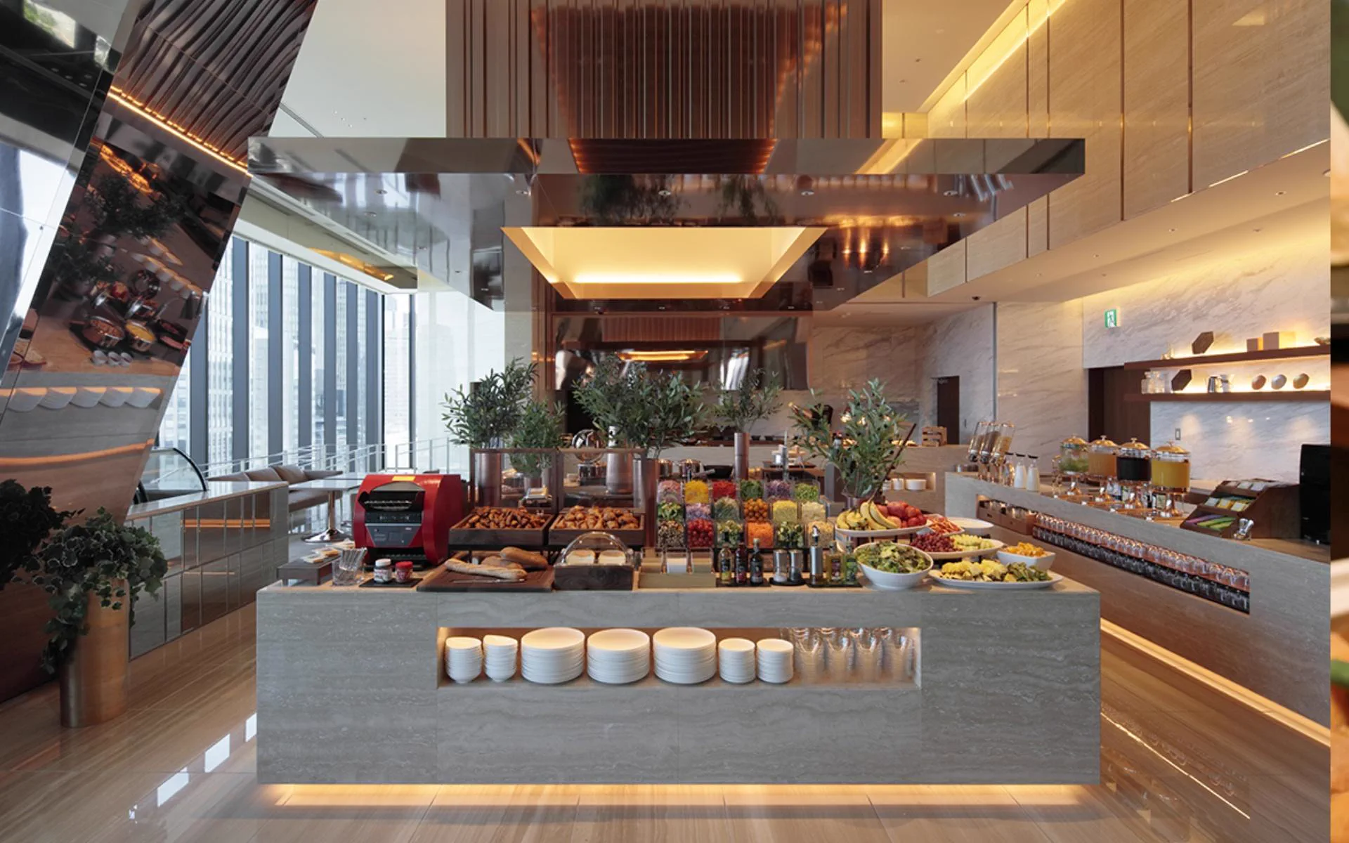 CANDEO HOTELS Osaka The Tower 17층 조식 레스토랑