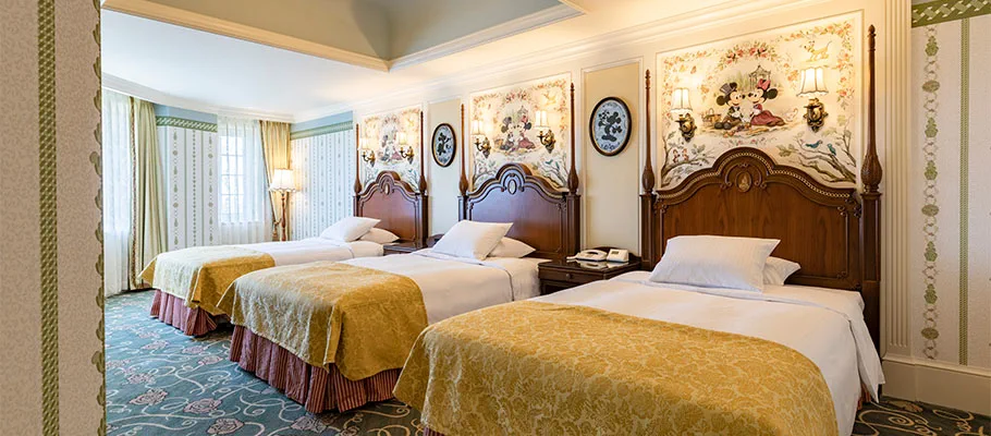 Tokyo Disneyland Hotel Junior Family Room 4인 숙박